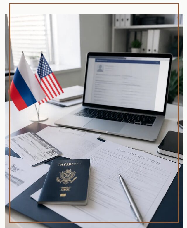 Оформление визы в США для туристов и бизнеса в Кольчугине