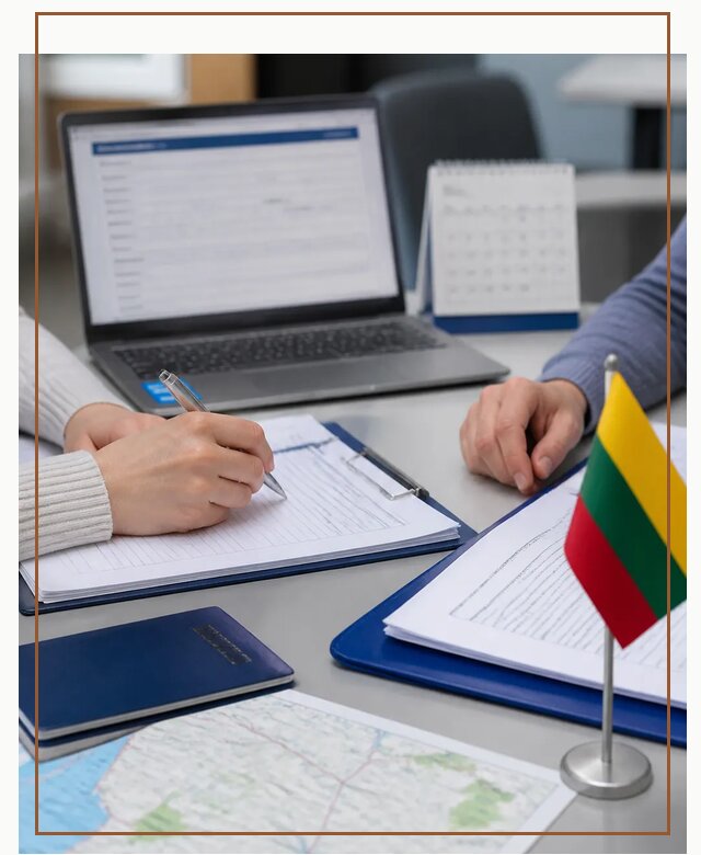 Профессиональное оформление визы в Литву для поездки в Кольчугине