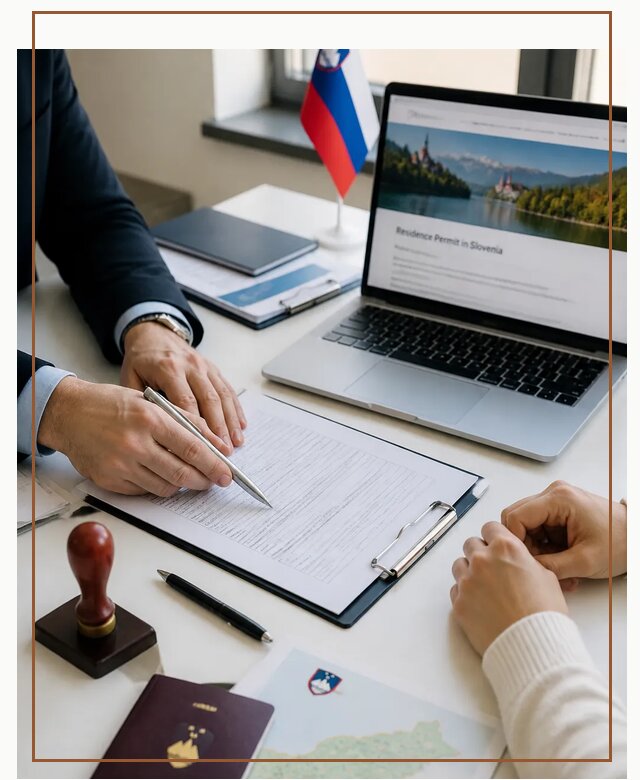 Оформление вида на жительство в Словении под ключ в Кольчугине