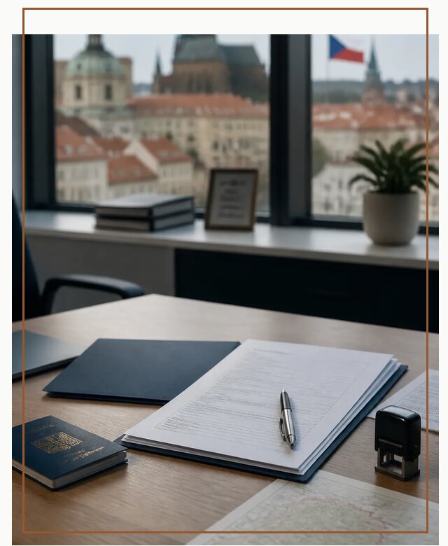 Оформление вида на жительство в Чехии под ключ в Кольчугине