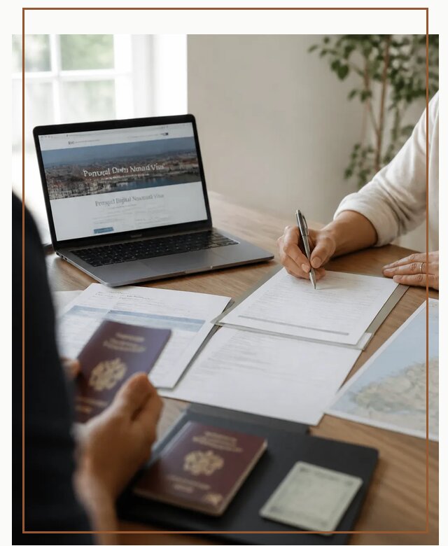 Оформление Digital Nomad и ВНЖ Португалии в Кольчугине